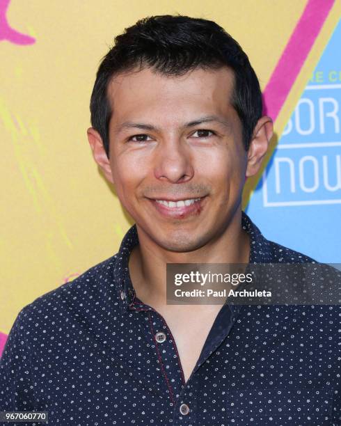 Actor Hansel Ramirez attends the opening night performance of "Bordertown Now" at the Pasadena Playhouse on June 3, 2018 in Pasadena, California.