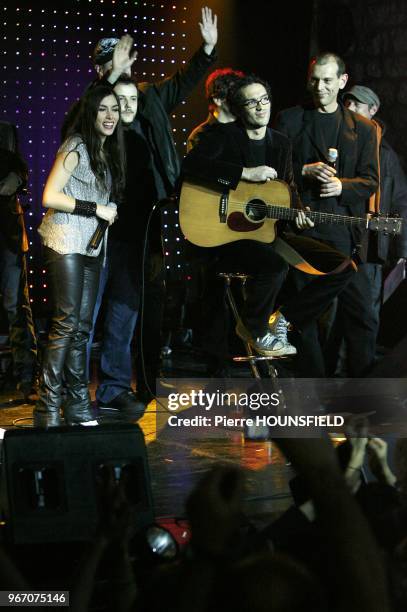 Soiree CD'AUJOURD'HUI la Speciale au Show Case, presente par Anne-Gaelle Riccio.