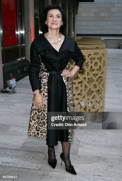 Paloma Picasso attends the Paloma Picasso Sydney In-store cocktail event at Tiffany & Co Castlereagh Street on February 15, 2010 in Sydney, Australia.