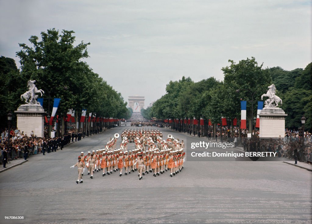 Défilé militaire du 14 juillet 1972