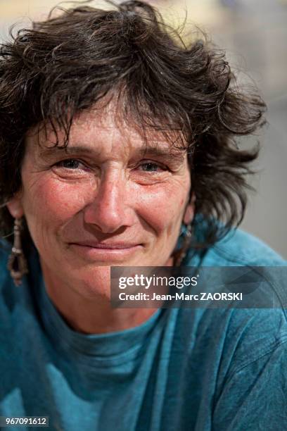 Isabelle Autissier, navigatrice française, première femme à avoir accompli un tour du monde en compétition en 1991, écrivain et présidente du...