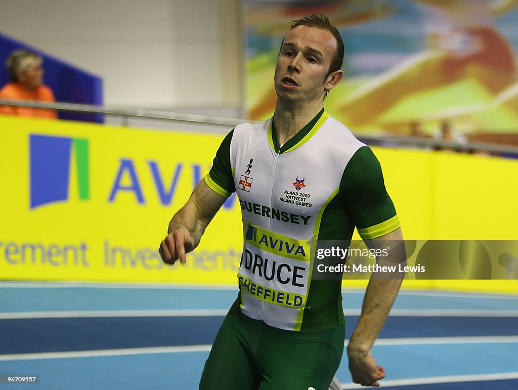 Tom Durce Tom Druce of the Channel Islands in action during the Mens 400m Heats ...