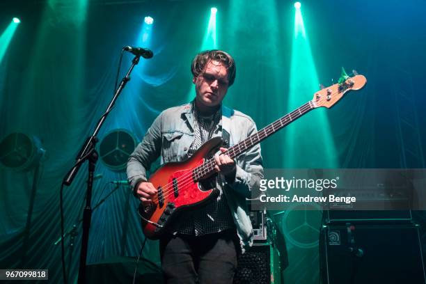 Luc Dawson of Loose Tooth performs live on stage at O2 Academy, Leeds on May 29, 2018 in Leeds, England.