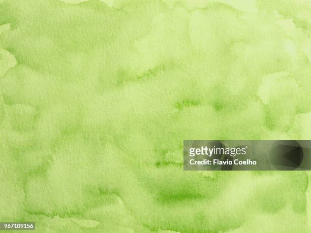 green watercolor texture background - flavio coelho stock pictures, royalty-free photos & images