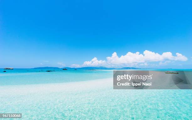 tropical paradise, yaeyama islands, okinawa, japan - idyllic stock pictures, royalty-free photos & images