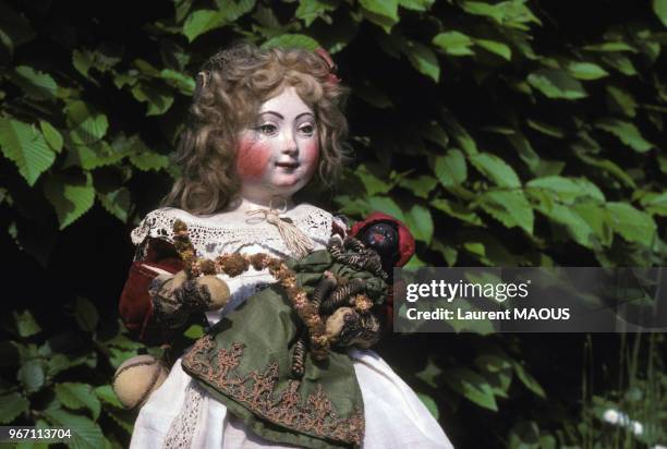 Musée de la poupée ancienne le 22 mai 1985 à Josselin, France.