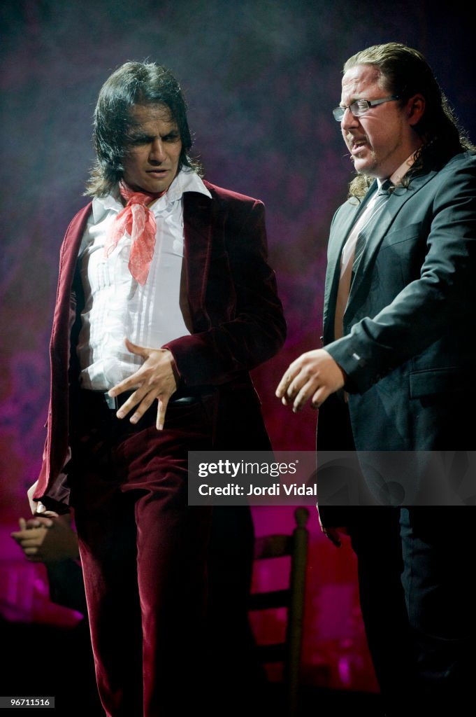 Farruquito Performs at Palau de la Musica in Barcelona