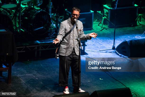 Mr. B The Gentleman Rhymer performs live on stage at O2 Academy, Leeds on May 23, 2018 in Leeds, England.