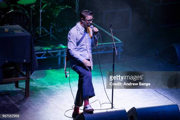 Mr. B The Gentleman Rhymer performs live on stage at O2 Academy, Leeds on May 23, 2018 in Leeds, England.