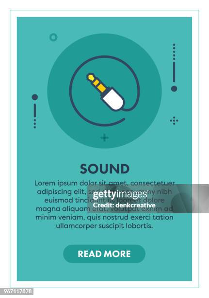 sound jack illustration - headphone plug stock illustrations
