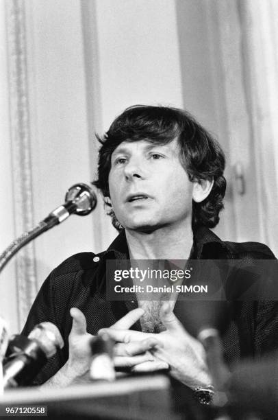 Le réalisateur franco-polonais Roman Polanski présent au Festival de Cannes le 17 mai 1979 à Cannes, France.