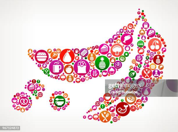 peas food and diet vector icon background - green pea soup stock illustrations