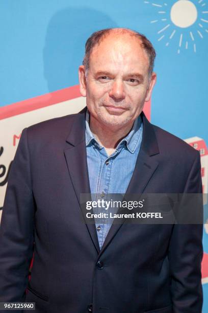 Jean-Pierre Darroussin pendant la cérémonie d?ouverture du 6ème 'My French Film Festival' à la Tour Eiffel le 17 janvier 2016, Paris, France. .