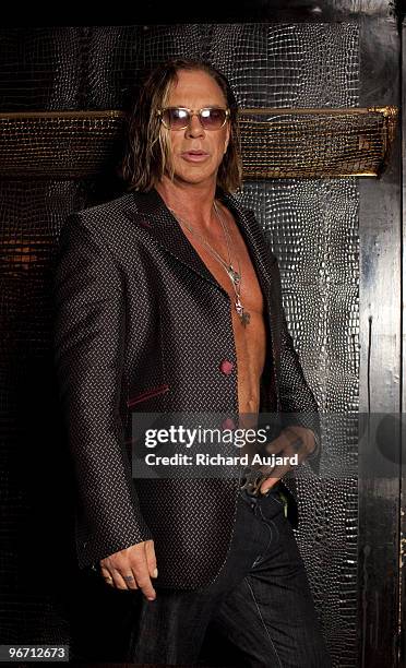 Mickey Rouk 177 Mickey Rourke Photo Session Stock Photos, High-Res Pictures, and ...