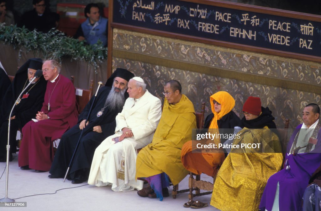 Jean-Paul II aux Rencontres d'Assise