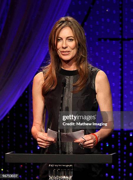 Director Kathryn Bigelow at the 14th Annual Art Directors Guild Awards at The Beverly Hilton hotel on February 13, 2010 in Beverly Hills, California.