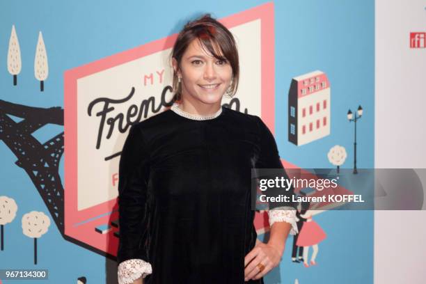 Emma de Caunes pendant la cérémonie d?ouverture du 6ème 'My French Film Festival' à la Tour Eiffel le 17 janvier 2016, Paris, France. .