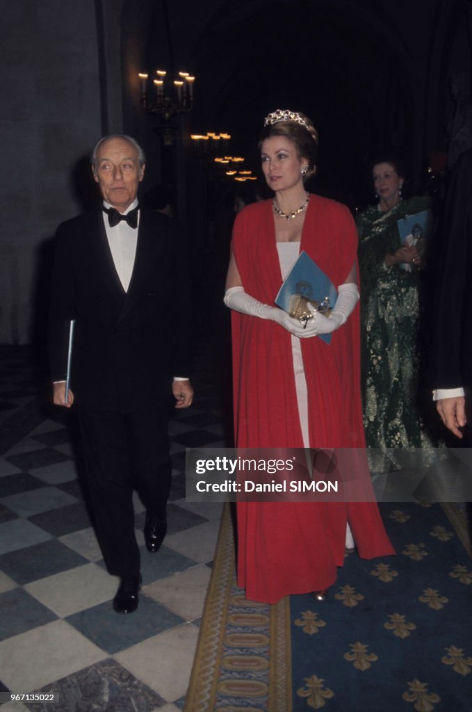 Grace de Monaco au château de Versailles
