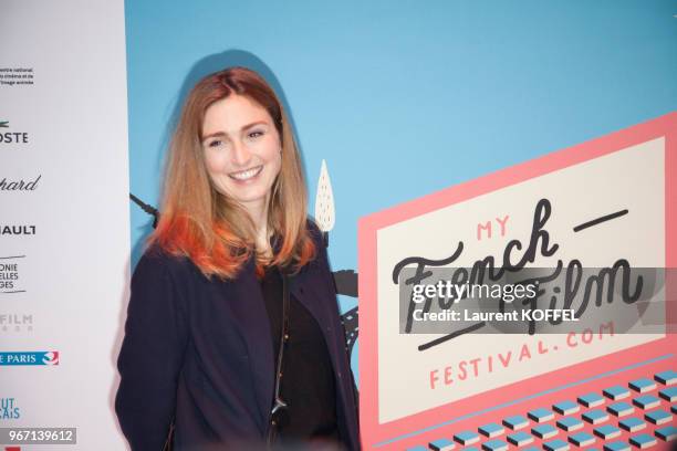 Julie Gayet pendant la cérémonie d?ouverture du 6ème 'My French Film Festival' à la Tour Eiffel le 17 janvier 2016, Paris, France. .