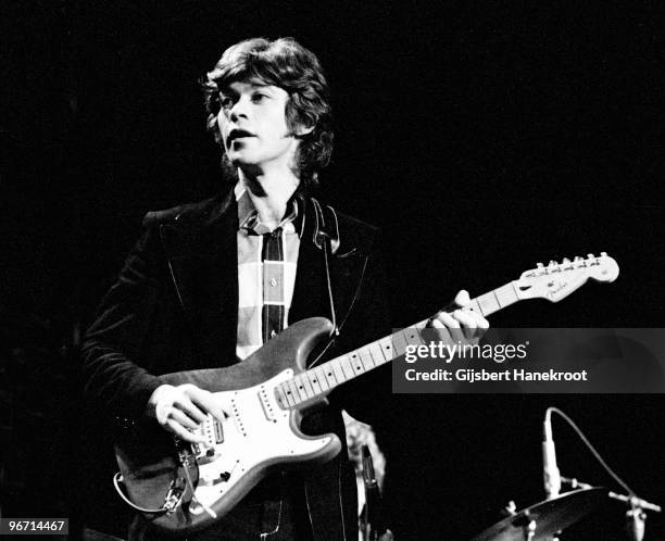 Robbie Robertson from The Band performs live on stage in Rotterdam, Netherlands in 1971