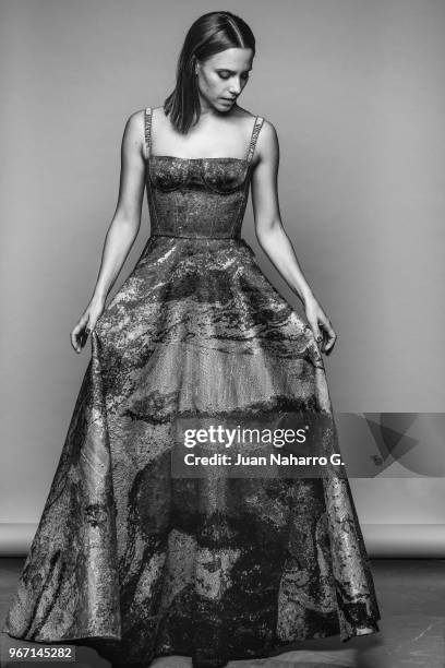 Spanish actress Aura Garrido is photographed on self assignment during 21th Malaga Film Festival 2018 on April 18, 2018 in Malaga, Spain.