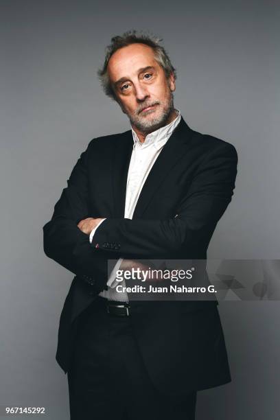 Spanish actor Gonzalo de Castro is photographed on self assignment during 21th Malaga Film Festival 2018 on April 18, 2018 in Malaga, Spain.