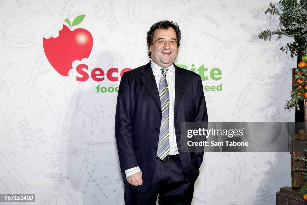 Mick Molloy attends the SecondBite Waste Not Want Not Gala at Melbourne Cricket Ground on June 4, 2018 in Melbourne, Australia.