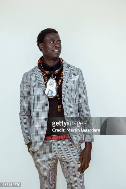 Actor Moustapha Mbengue is photographed for Self Assignment, on May, 2018 in Cannes, France. . .