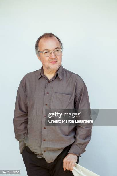 Filmmaker Philippe Faucon is photographed for Self Assignment, on May, 2018 in Cannes, France. . .