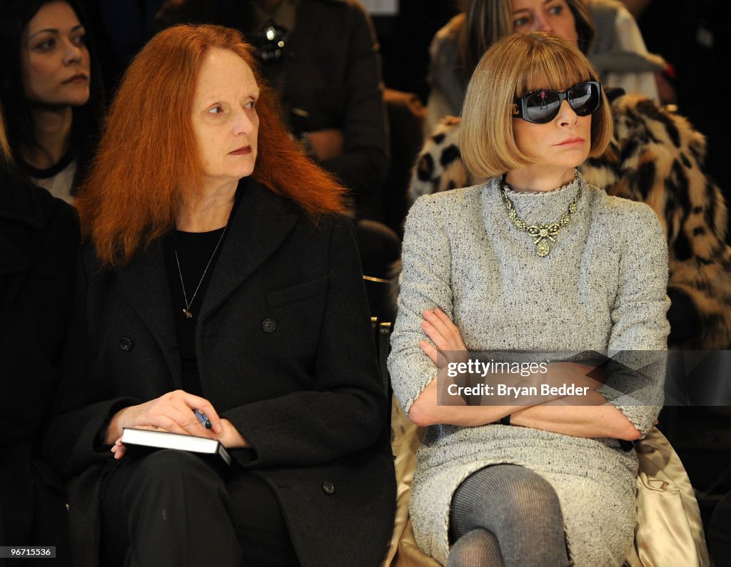 Zac Posen - Front Row - Fall 2010 MBFW