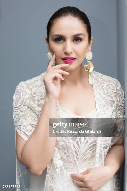 Actress Huma Qureshi is photographed for Self Assignment, on May, 2018 in Cannes, France. . .