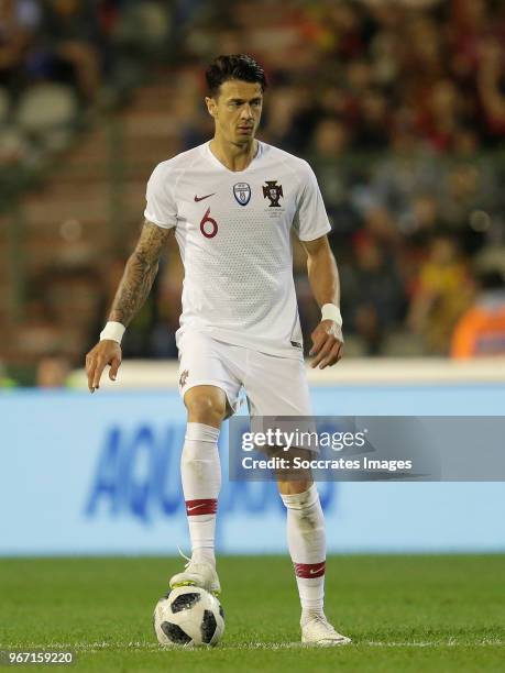 Jose Fonte van Portugal during the International Friendly match between Belgium v Portugal at the Koning Boudewijnstadion on June 2, 2018 in Brussel...