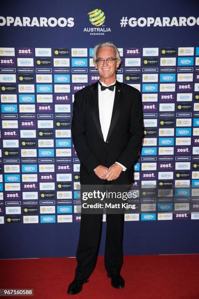 David Gallop arrives ahead of the premiere of the documentary film 'The Pararoos' at Carriageworks on June 4, 2018 in Sydney, Australia.