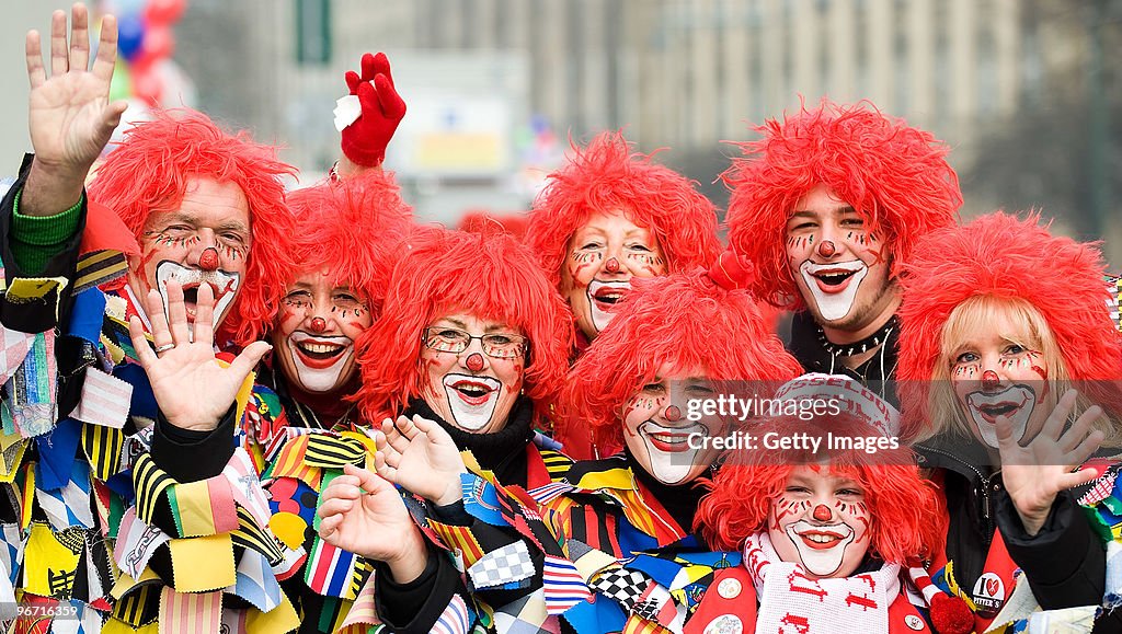 Traditional Carnival In Hesse And Rhine Area