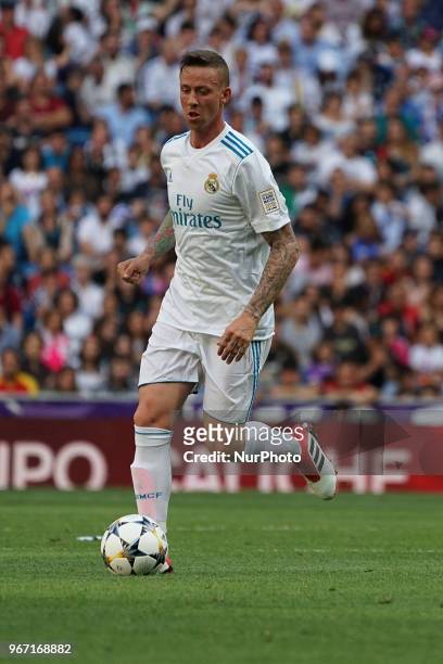 Guti of Real Madrid Legends during the Corazon Classic match between Real Madrid Legends and Asenal Legends at Estadio Santiago Bernabeu on June 3,...