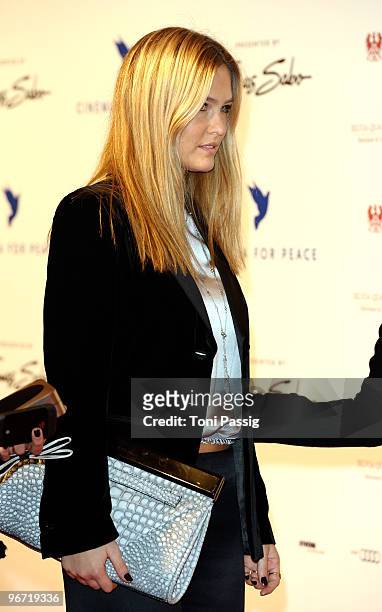 Model Bar Refaeli attends the Annual Cinema For Peace Gala during day five of the 60th Berlin International Film Festival at the Konzerthaus am...