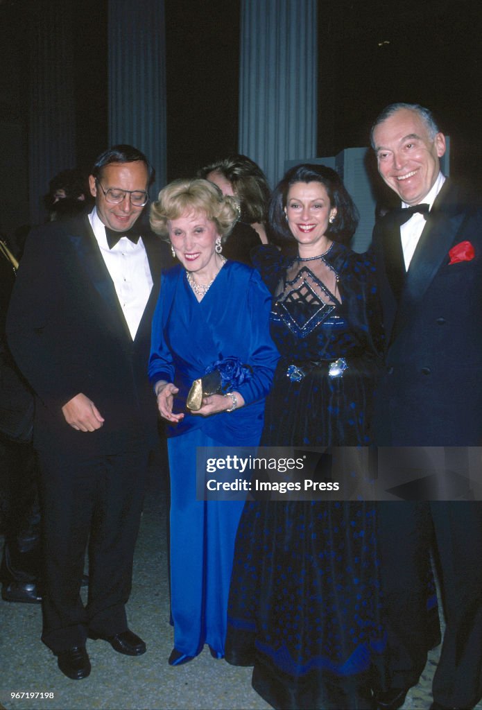 Estee Lauder and family