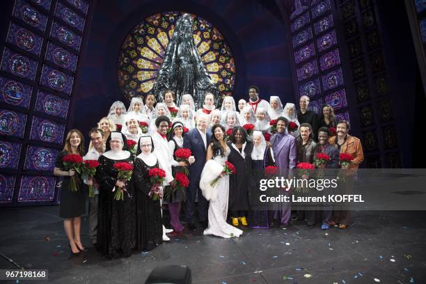 Sister Act: The Musical" Gala Premiere at Theatre Mogador on September 20, 2012 in Paris, France.