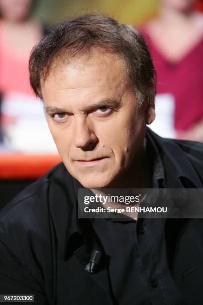 Enki Bilal attends Au Field de la Nuit Tv Show in Paris , France , on Abril 28, 2011.