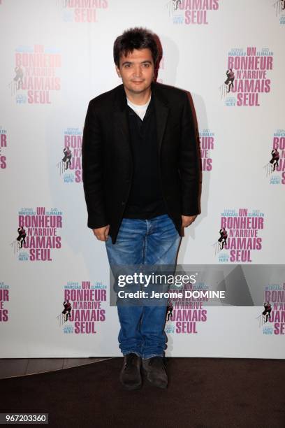 Thomas Langmann attending the premiere of 'Un bonheur n'arrive jamais seul' held at Cinema Gaumont Marignan on June 15, 2012 in Paris, France.