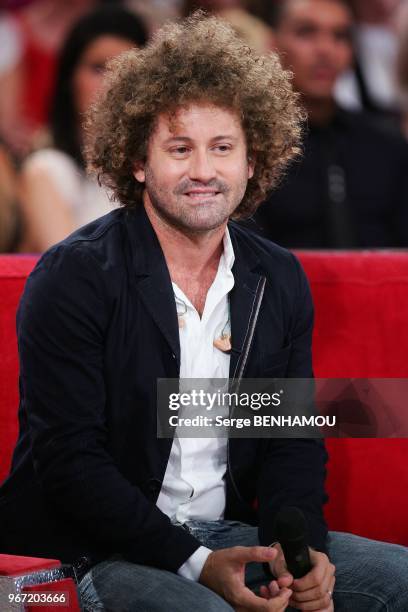 Raul Paz attends "Vivement Dimanche" Tv Show, in Paris, France, on October 13, 2010.