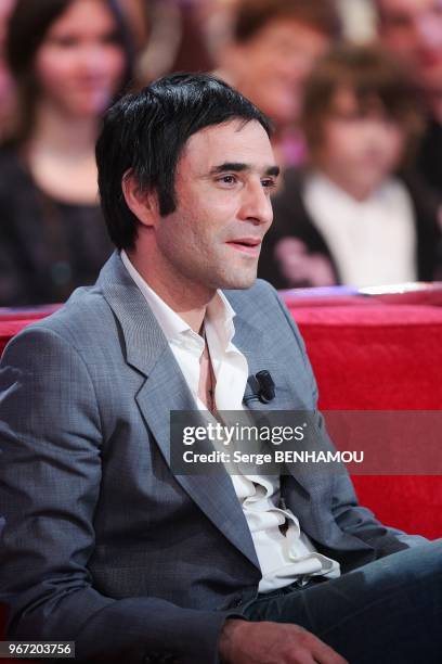 Samuel Benchetrit attends Vivement Dimanche Tv show in Paris , France, on March 16, 2011.