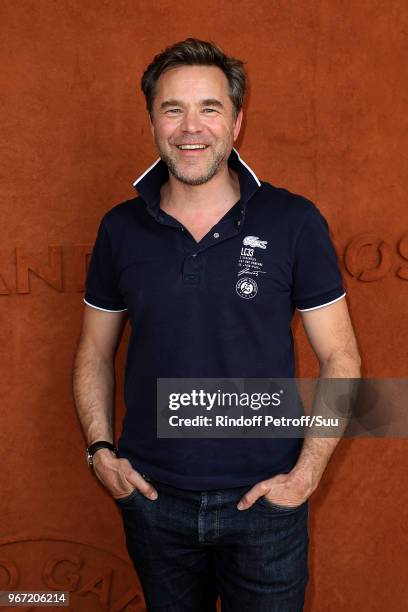 Guillaume De Tonquedec attends the 2018 French Open - Day Nine at Roland Garros on June 4, 2018 in Paris, France.