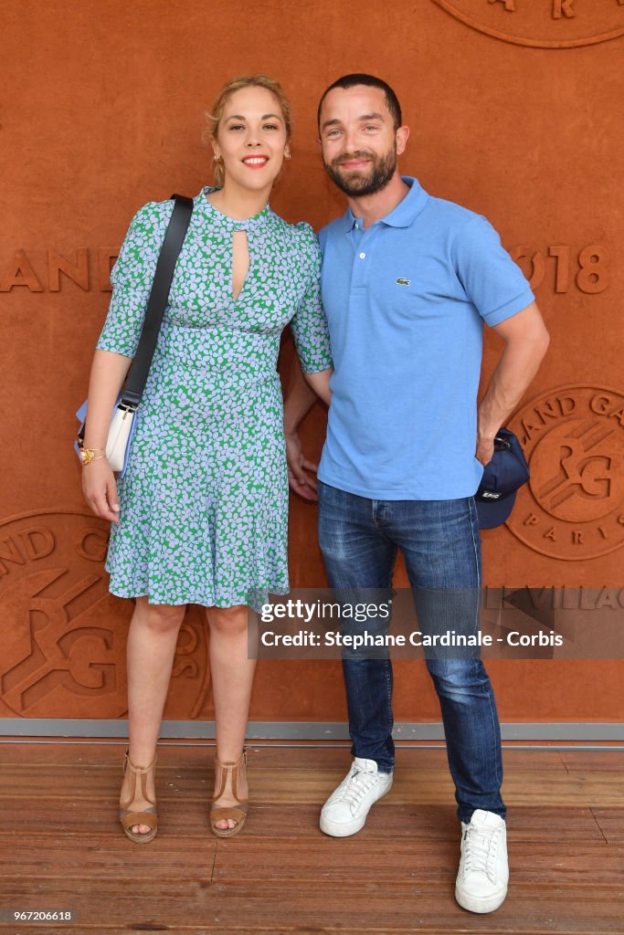 Celebrities At 2018 French Open : Day Nine