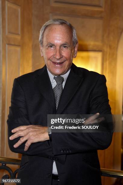 Patrice Laffont attends Charity Dinner 'Soleil d'Enfance' Association at the Fouquet's in Paris, France on November 29, 2011.