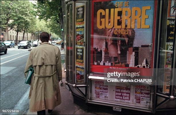 Boulevard Saint Germain in front of the ministry of Defence.