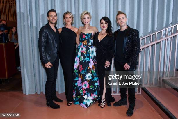 Lee Latchford-Evans, Faye Tozer, Claire Richards Lisa Scott-Lee and Ian "H" Watkins of 'Steps' at the DVD launch of 'Steps Party On The Dancefloor'...