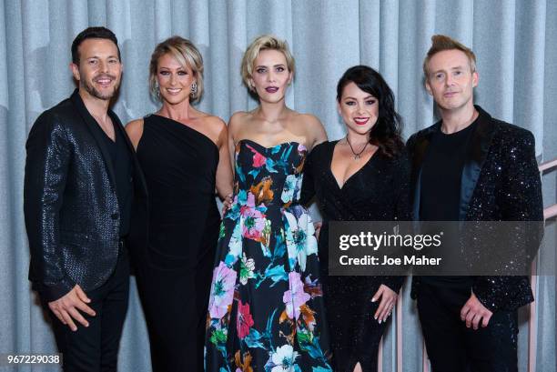 Lee Latchford-Evans, Faye Tozer, Claire Richards Lisa Scott-Lee and Ian "H" Watkins of 'Steps' at the DVD launch of 'Steps Party On The Dancefloor'...