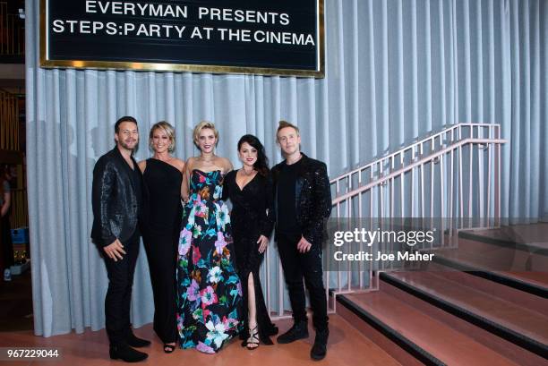 Lee Latchford-Evans, Faye Tozer, Claire Richards Lisa Scott-Lee and Ian "H" Watkins of 'Steps' at the DVD launch of 'Steps Party On The Dancefloor'...