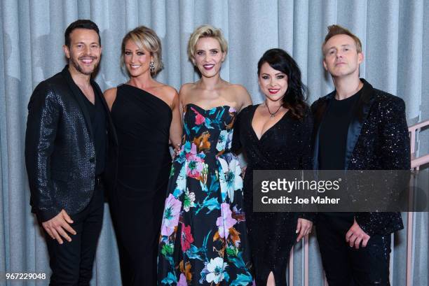 Lee Latchford-Evans, Faye Tozer, Claire Richards Lisa Scott-Lee and Ian "H" Watkins of 'Steps' at the DVD launch of 'Steps Party On The Dancefloor'...